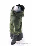 Mammut Haldigrat HS Hooded Mens Ski Jacket, Mammut, Olive-Dark Green, , Male, 0014-11869, 5638232103, 7619876563729, N3-08.jpg