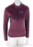 Montura Stretch Color 3 Zip Damen Sweater, Montura, Lila, , Damen, 0437-10099, 5638233602, 8057588169034, N2-02.jpg