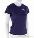 The North Face Lightbright S/S Women T-Shirt, The North Face, Purple, , Female, 0205-10954, 5638233704, 197064933273, N1-01.jpg