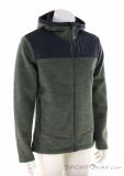 Vaude Tinshan Hoodie Mens Fleece Jacket, Vaude, Olive-Dark Green, , Male, 0239-11420, 5638240375, 4062218683525, N1-01.jpg