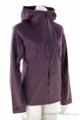 Black Diamond FineLine Stretch Shell Women Outdoor Jacket, Black Diamond, Dark-Red, , Female, 0056-11401, 5638241725, 793661649618, N1-01.jpg