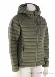 Black Diamond Approach Down Hoody Mujer Chaqueta aislante, Black Diamond, Verde oliva oscuro, , Mujer, 0056-11402, 5638241732, 793661652526, N1-01.jpg