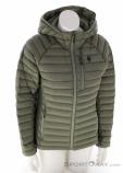 Black Diamond Approach Down Hoody Mujer Chaqueta aislante, Black Diamond, Verde oliva oscuro, , Mujer, 0056-11402, 5638241732, 793661652526, N2-02.jpg