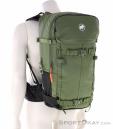 Mammut Nirvana 35 Ski Touring Backpack, Mammut, Olive-Dark Green, , Male,Female,Unisex, 0014-11878, 5638243331, 7619876450845, N1-01.jpg