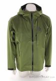 Black Diamond Highline Stretch Shell Caballeros Chaqueta para exteriores, Black Diamond, Verde oliva oscuro, , Hombre, 0056-11408, 5638243408, 793661607281, N2-02.jpg