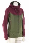 Dynafit Radical Softshell Women Ski Touring Jacket, Dynafit, Dark-Red, , Female, 0015-11807, 5638244101, 4053866605700, N1-01.jpg