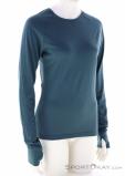 Scott Defined Merino LS Mujer Camiseta, Scott, Azul oscuro, , Mujer, 0023-12874, 5638244136, 7615523579013, N1-01.jpg