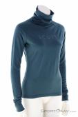 Scott Defined Merino LS High Neck Damen Shirt, , Dunkel-Blau, , Damen, 0023-12876, 5638244151, , N1-01.jpg