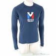 Millet Trilogy Wool LS Hommes T-shirt, Millet, Bleu foncé, , Hommes, 0316-10380, 5638244664, 3515720472190, N2-02.jpg