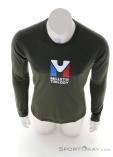 Millet Trilogy Wool LS Mens Shirt, Millet, Olive-Dark Green, , Male, 0316-10387, 5638244729, 3515720472114, N3-03.jpg