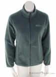 Jack Wolfskin Moonrise FZ Mujer Chaqueta de fleece, Jack Wolfskin, Verde oliva oscuro, , Mujer, 0230-10775, 5638246482, 4064886341325, N2-02.jpg