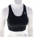 Odlo Seamless Medium Ceramicool Women Sports Bra, Odlo, Black, , Female, 0005-10240, 5638246857, 7613361632228, N2-02.jpg