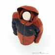 Ziener Aluck Jun Kids Ski Jacket, Ziener, Brown, , , 0358-10162, 5638247965, 4063833989771, N4-04.jpg