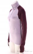 Devold Expedition Merino Silk Zip Femmes T-shirt fonctionnel, , Rose, , Femmes, 0394-10122, 5638248592, , N1-06.jpg