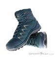 Lowa Innox Pro GTX Mid Women Hiking Boots Gore-Tex, Lowa, Blue, , Female, 0079-10102, 5638249291, 4063606645781, N1-06.jpg