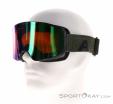 Alpina Taos Q-Lite Ski Goggles, Alpina, Olive-Dark Green, , Male,Female,Unisex, 0027-10250, 5638250228, 4003692325471, N1-06.jpg