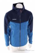 Mammut Convey Tour HS Hooded Mens Outdoor Jacket, Mammut, Blue, , Male, 0014-11896, 5638250304, 7619876544421, N2-02.jpg