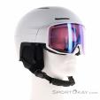 Salomon Driver Pro Sigma Photo Mips Ski Helmet with Visor, Salomon, White, , Male,Female,Unisex, 0018-11978, 5638251535, 195751656917, N1-01.jpg