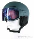 Salomon Driver Pro Sigma Photo Mips Ski Helmet with Visor, Salomon, Turquoise, , Male,Female,Unisex, 0018-11978, 5638251539, 195751656955, N1-06.jpg