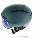 Salomon Driver Pro Sigma Photo Mips Ski Helmet with Visor, Salomon, Turquoise, , Male,Female,Unisex, 0018-11978, 5638251539, 195751656962, N3-08.jpg