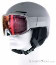 Salomon Osmo Pro Sigma Photo Ski Helmet with Visor, Salomon, Light-Gray, , Male,Female,Unisex, 0018-11979, 5638251547, 195751657105, N1-06.jpg