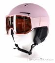 Salomon Osmo Ski Helmet with Visor, Salomon, Pink, , Male,Female,Unisex, 0018-11981, 5638251562, 195751657471, N1-06.jpg