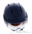 Salomon Osmo Ski Helmet with Visor, Salomon, Dark-Blue, , Male,Female,Unisex, 0018-11981, 5638251565, 195751657433, N3-03.jpg