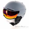 Atomic Savor Amid Visor HD Ski Helmet with Visor, Atomic, Gray, , Male,Female,Unisex, 0003-10688, 5638251567, 887445417057, N2-07.jpg