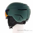 Atomic Savor Visor Stereo Skihelm mit Visier, , Grün, , Herren,Damen,Unisex, 0003-10792, 5638251571, 887445417149, N1-11.jpg