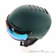 Atomic Savor Visor Stereo Skihelm mit Visier, , Grün, , Herren,Damen,Unisex, 0003-10792, 5638251571, 887445417149, N3-08.jpg