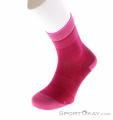 Lenz Merino Outdoor 1 Mid Socks, Lenz, Pink, , Male,Female,Unisex, 0051-10085, 5638252366, 9006729903272, N2-07.jpg