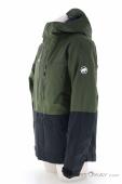 Mammut Fall Line HS Thermo Hooded Mens Ski Jacket, Mammut, Olive-Dark Green, , Male, 0014-11905, 5638261384, 7619876464187, N1-06.jpg