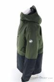 Mammut Fall Line HS Thermo Hooded Mens Ski Jacket, Mammut, Olive-Dark Green, , Male, 0014-11905, 5638261384, 7619876464187, N2-07.jpg