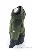 Mammut Fall Line HS Thermo Hooded Mens Ski Jacket, Mammut, Olive-Dark Green, , Male, 0014-11905, 5638261384, 7619876464187, N3-08.jpg