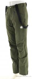 Mammut Taiss Pro SO Mens Ski Touring Pants, Mammut, Olive-Dark Green, , Male, 0014-11906, 5638261388, 7619876480095, N1-06.jpg