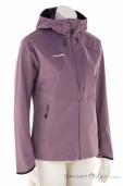 Mammut Ultimate Comfort SO Hooded Women Outdoor Jacket, Mammut, Purple, , Female, 0014-11907, 5638261394, 7619876486851, N1-01.jpg