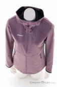 Mammut Ultimate Comfort SO Hooded Women Outdoor Jacket, Mammut, Purple, , Female, 0014-11907, 5638261394, 7619876486851, N3-03.jpg