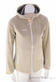 Mammut Ultimate Comfort SO Hooded Women Outdoor Jacket, Mammut, Beige, , Female, 0014-11907, 5638261398, 7619876424204, N2-02.jpg