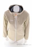 Mammut Ultimate Comfort SO Hooded Women Outdoor Jacket, Mammut, Beige, , Female, 0014-11907, 5638261398, 7619876424204, N3-03.jpg