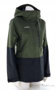 Mammut Fall Line HS Thermo Hooded Women Ski Jacket, Mammut, Olive-Dark Green, , Female, 0014-11909, 5638261411, 7619876464484, N1-01.jpg