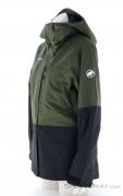 Mammut Fall Line HS Thermo Hooded Women Ski Jacket, Mammut, Olive-Dark Green, , Female, 0014-11909, 5638261411, 7619876464484, N1-06.jpg