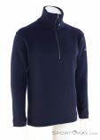 Devold Blaatroie Wool Zip Neck Mens Sweater, Devold, Dark-Blue, , Male, 0394-10134, 5638261434, 7028567102886, N1-01.jpg