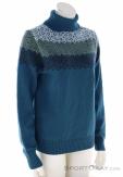 Devold Syvde Wool High Neck Mujer Jersey, Devold, Azul, , Mujer, 0394-10144, 5638261493, 7028567498316, N1-01.jpg