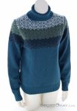 Devold Syvde Wool High Neck Mujer Jersey, Devold, Azul, , Mujer, 0394-10144, 5638261493, 7028567498316, N2-02.jpg