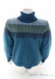 Devold Syvde Wool High Neck Women Sweater, Devold, Blue, , Female, 0394-10144, 5638261493, 7028567498309, N3-13.jpg