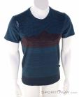 Chillaz Mountain Stripes Herren T-Shirt, Chillaz, Blau, , Herren, 0004-10850, 5638265525, 9120133026812, N2-02.jpg