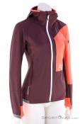 Ortovox Berrino Hooded Damen Tourenjacke, Ortovox, Rot, , Damen, 0016-12135, 5638265765, 4251877716938, N1-01.jpg