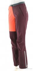 Ortovox Berrino Pants Women Ski Touring Pants, Ortovox, Dark-Red, , Female, 0016-12141, 5638265799, 4251877717775, N1-06.jpg