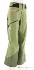 Ortovox 3L Deep Shell Femmes Pantalon de randonnée, Ortovox, Vert foncé olive, , Femmes, 0016-12148, 5638269602, 4251877753650, N1-01.jpg