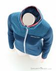 Ortovox Fleece Plus Hoody Women Fleece Jacket, Ortovox, Blue, , Female, 0016-12157, 5638269664, 4251877716631, N4-04.jpg